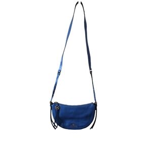 MK Small Camden crossbody messenger bag in vintage blue